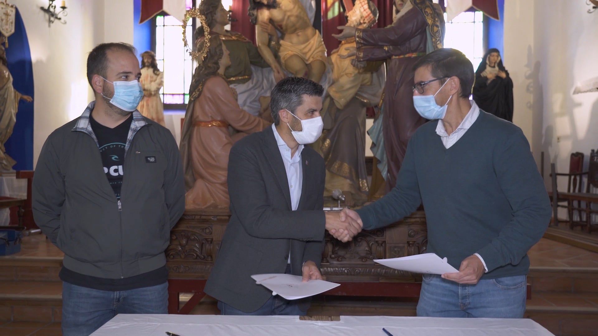 El Ayuntamiento amplía el convenio extraordinario con la Junta General de Cofradías de Semana Santa El Ayuntamiento amplía el convenio extraordinario con la Junta General de Cofradías de Semana Santa