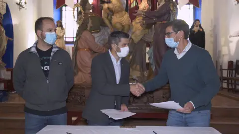 Renovación convenio con Junta de Cofradías Renovación convenio con Junta de Cofradías