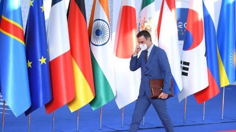 El presidente del Gobierno, Pedro S&aacute;nchez