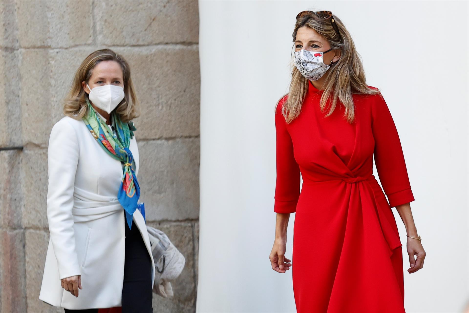 Las preguntas de Amón: "¿Yolanda Díaz o Nadia Calviño?" Las preguntas de Amón: "¿Yolanda Díaz o Nadia Calviño?"