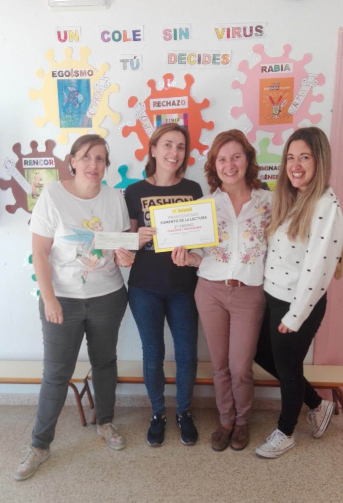 Premio fomento a la lectura para el CEIP Eresma Premio fomento a la lectura para el CEIP Eresma