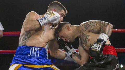 Jon Miguez, campe&oacute;n de Espa&ntilde;a del peso welter, gan&oacute; a Valero en Santander