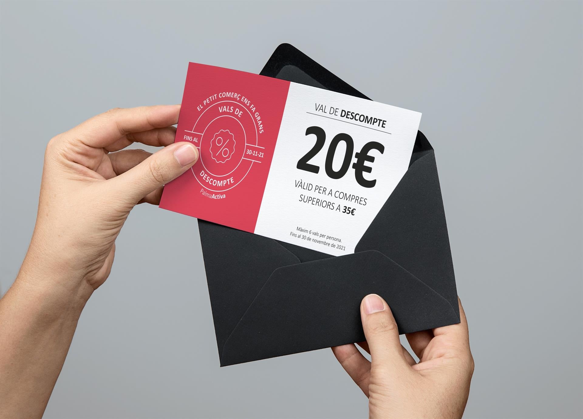 Cómo conseguir los vales de 20 euros para comprar en comercios de Palma Cómo conseguir los vales de 20 euros para comprar en comercios de Palma