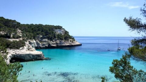 Cala en Menorca