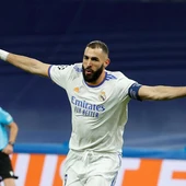Benzema celebra su gol ante el Shakhtar Benzema celebra su gol ante el Shakhtar