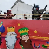 Los Reyes Magos, a su paso por Puerto Real Los Reyes Magos, a su paso por Puerto Real
