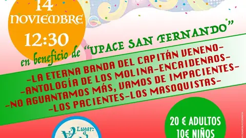 Cartel del evento en San Fernando Cartel del evento en San Fernando