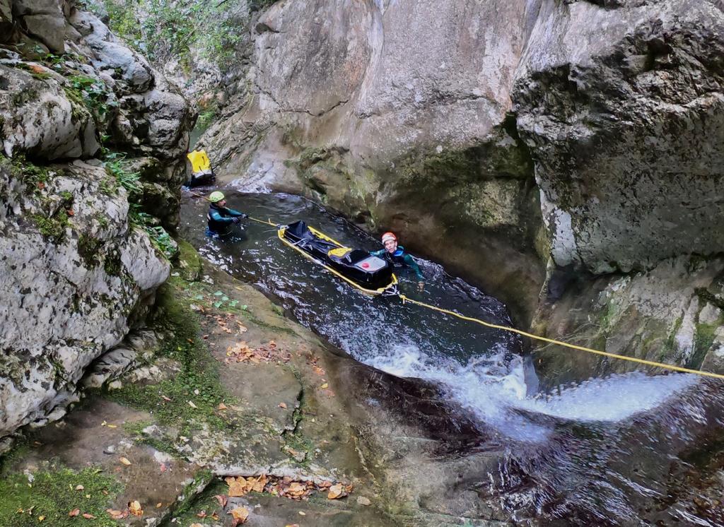 Así se prepara y trabaja el GREIM de Potes Así se prepara y trabaja el GREIM de Potes