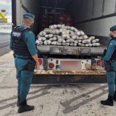 Detenido un camionero en Castellón que transportaba marihuana 