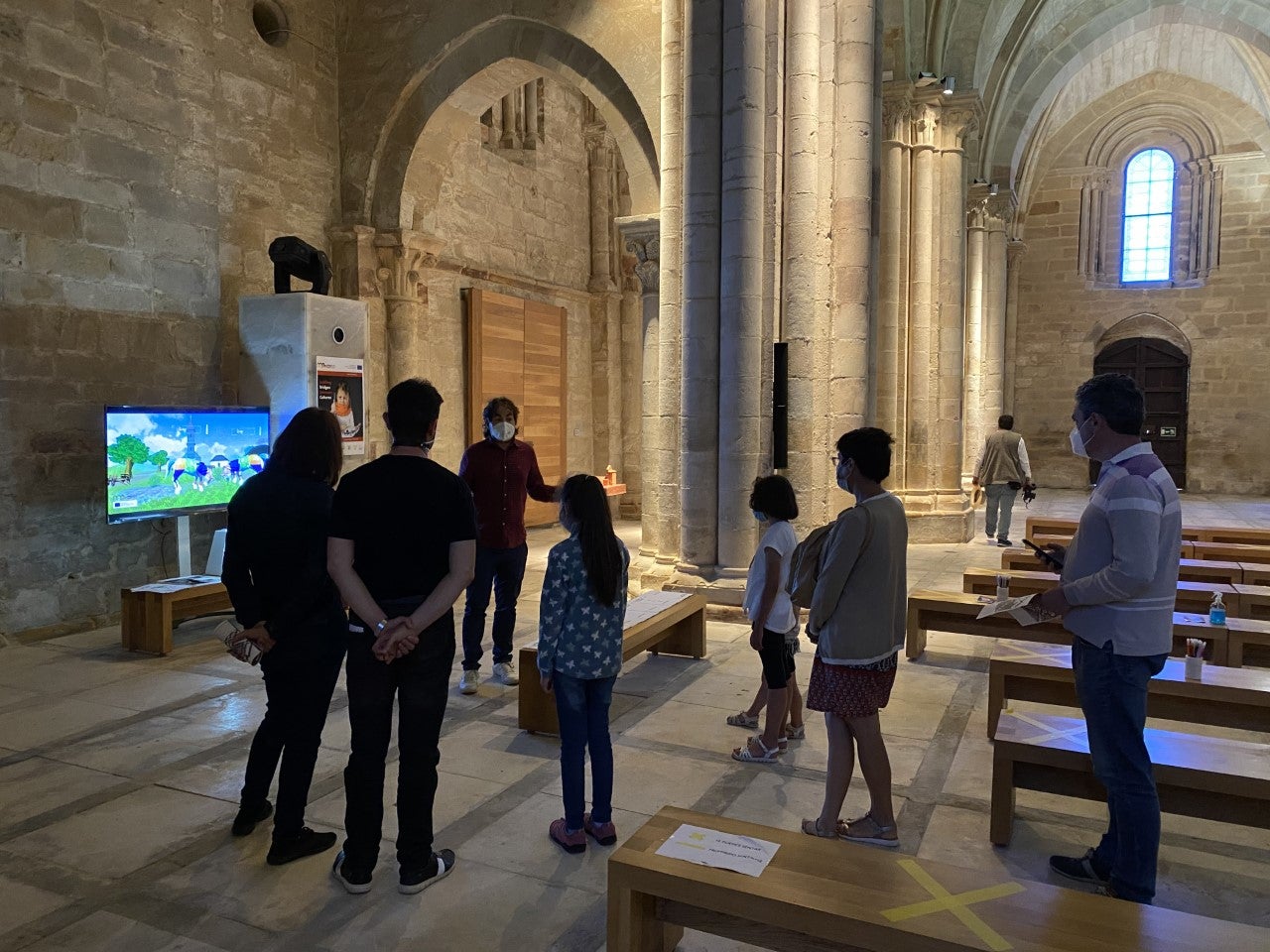 El centro expositivo Rom organiza una jornada de puertas abiertas para enseñar el románico a las familias El centro expositivo Rom organiza una jornada de puertas abiertas para enseñar el románico a las familias