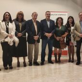 Representantes de El Campello en la gala del Comercio de Sant Joan D'Alacant