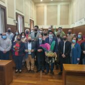 Presentación en el Ayuntamiento de Chiclana del Cortejo Real