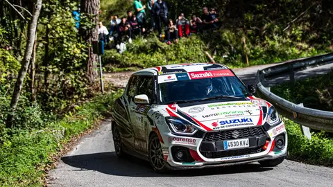 Diego Ruiloba, a los mandos de su Suzuki Diego Ruiloba, a los mandos de su Suzuki