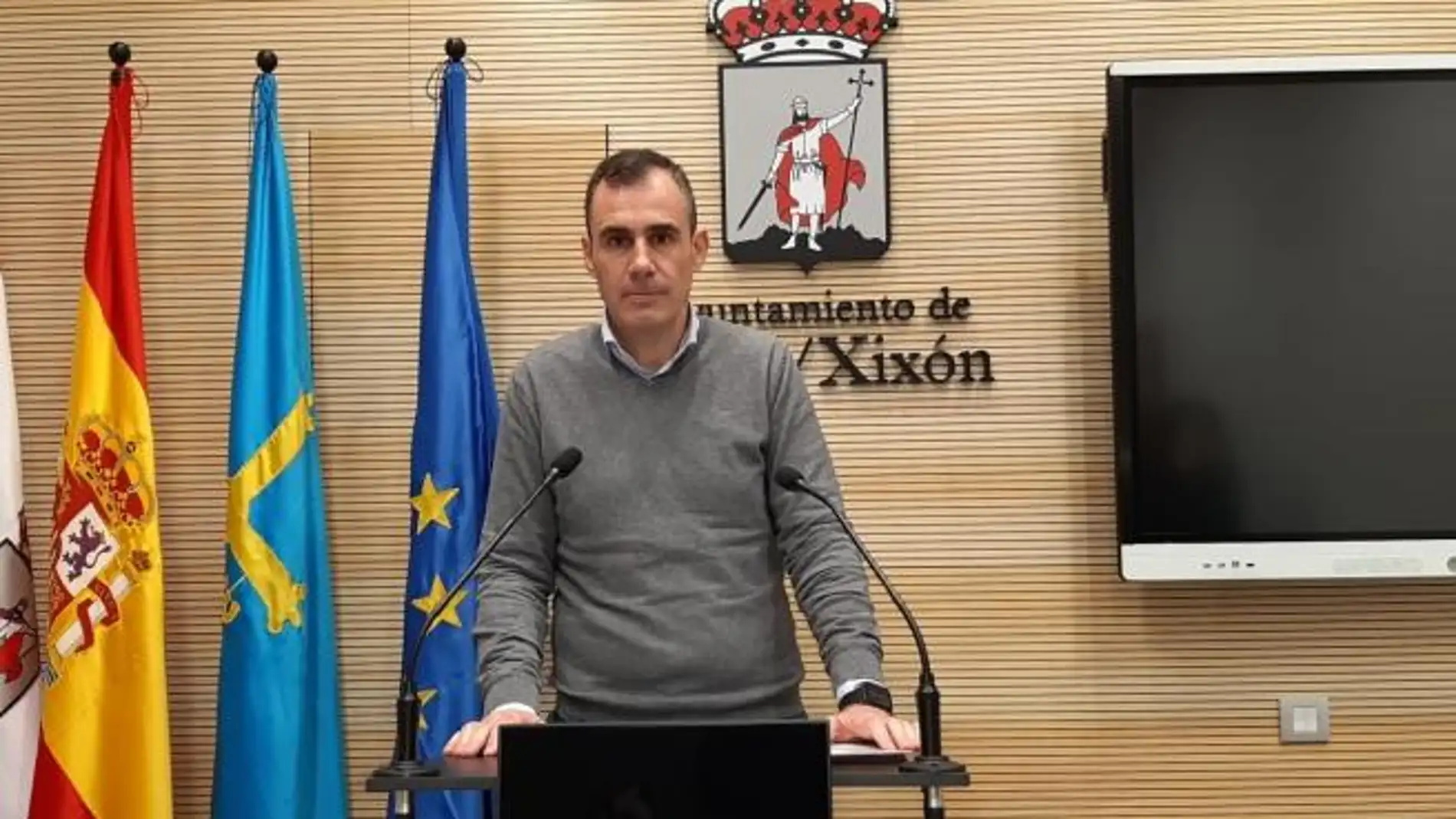 Rubén Pérez Carcedo, concejal de Ciudadanos en Gijón