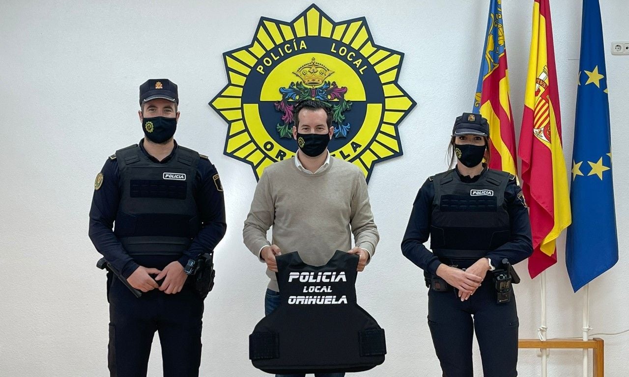 Seguridad Ciudadana adquiere 90 chalecos antibala para la Policía Local del departamento de Orihuela Seguridad Ciudadana adquiere 90 chalecos antibala para la Policía Local del departamento de Orihuela