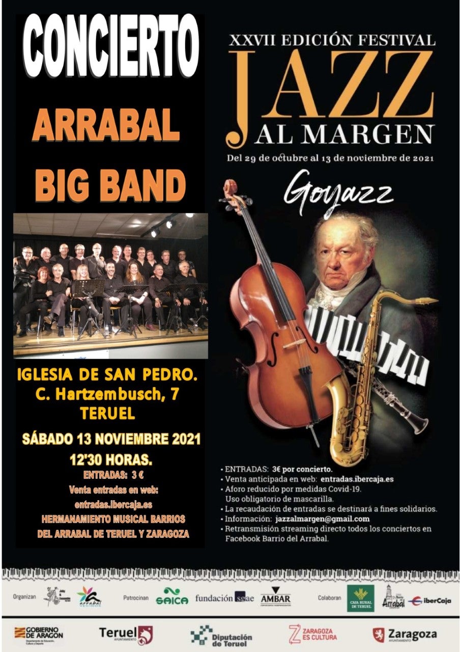 El Arrabal de Teruel y Zaragoza se hermanan con un concierto El Arrabal de Teruel y Zaragoza se hermanan con un concierto