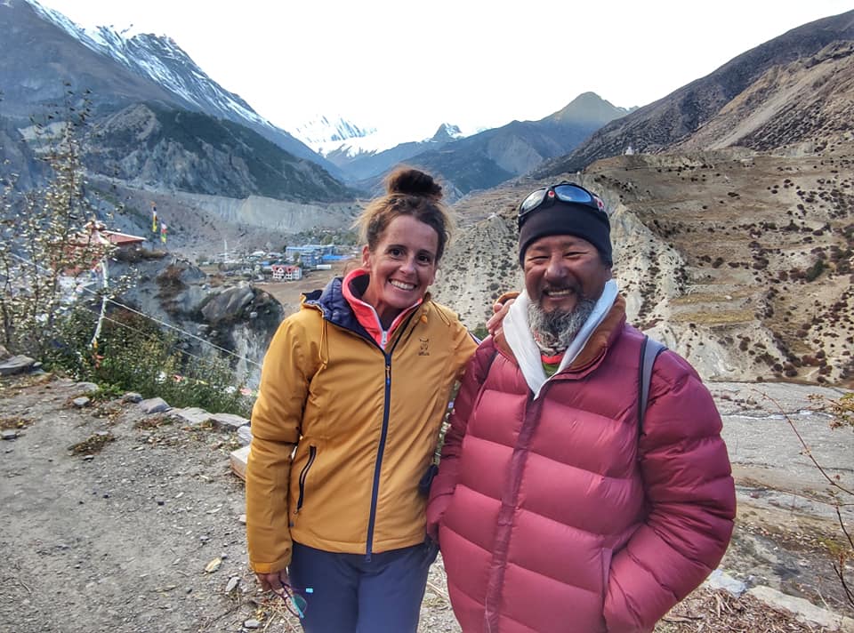 Raquel García se aclimata a la altura Raquel García se aclimata a la altura