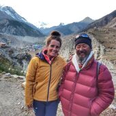 Raquel García Ceballos en Nepal