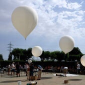 Lanzan dos globos sonda desde Almudévar