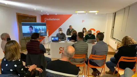 Comité autonómico de Ciudadanos al que no han acudido los diputados críticos con la diirección Comité autonómico de Ciudadanos al que no han acudido los diputados críticos con la diirección