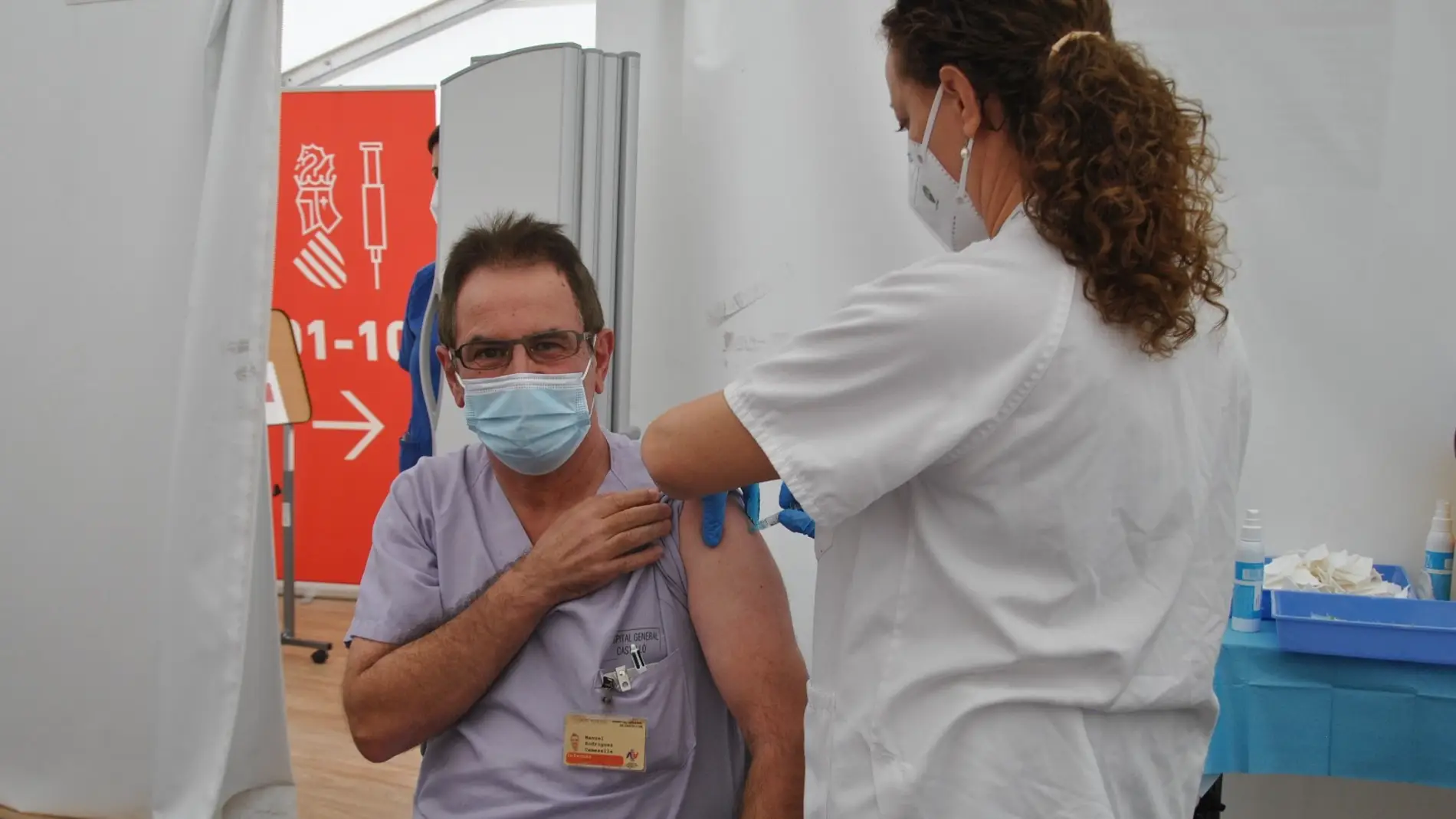 El índice de vacunación se sitúa entorno al 91% en la provincia de Castellón