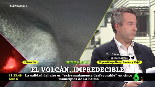Carballo explica por qué visitará la isla de La Palma tras la erupción del volcán