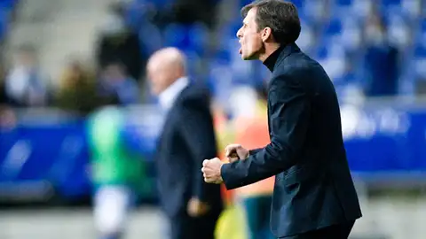 Ziganda, en el partido contra Las Palmas Ziganda, en el partido contra Las Palmas