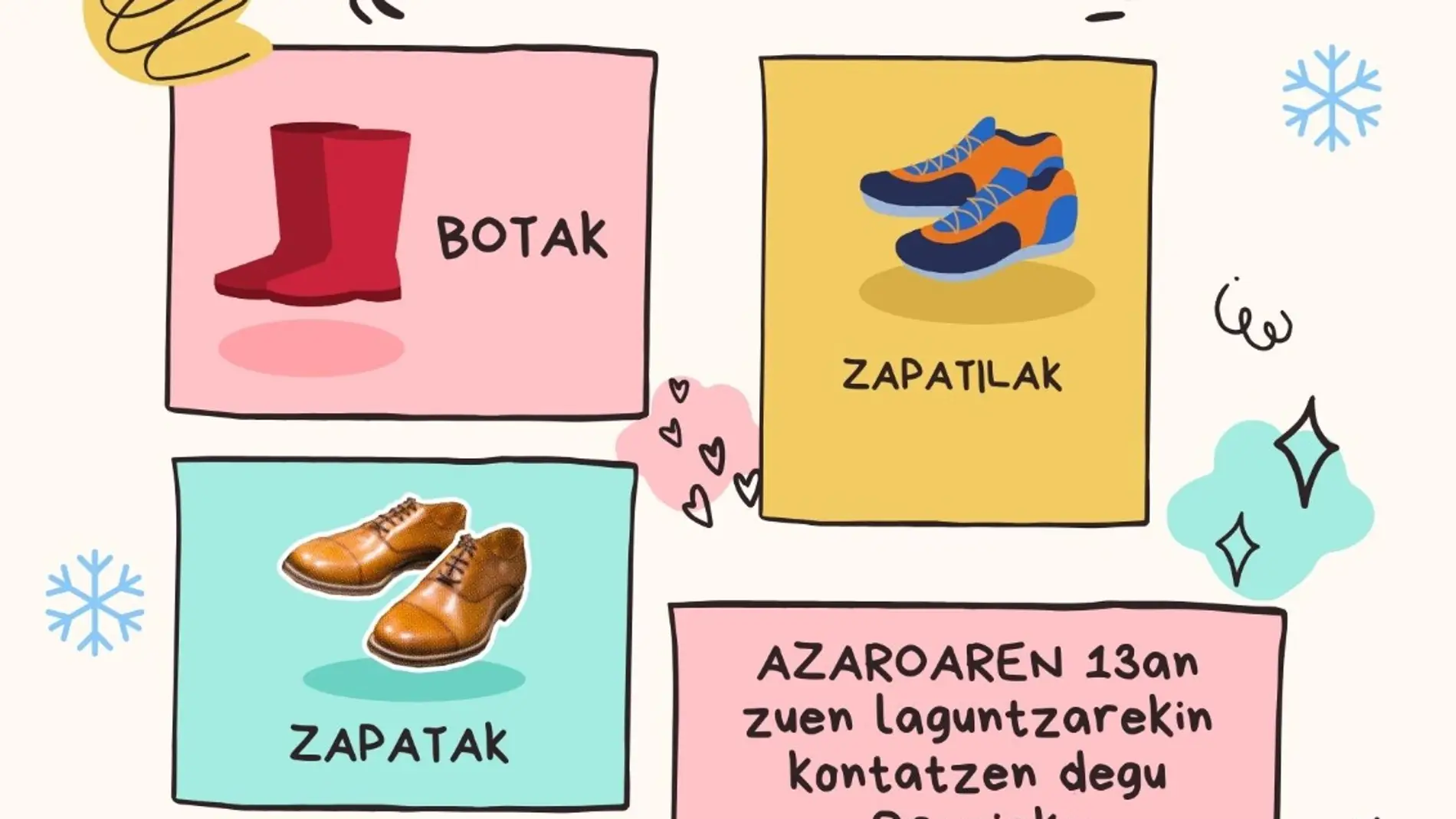 Recogida de calzado para Grecia