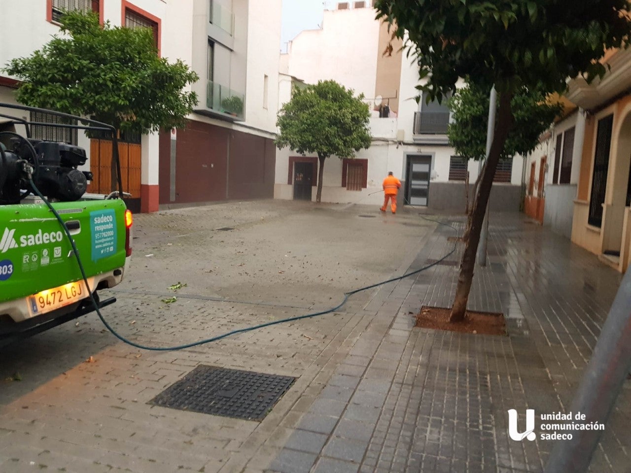 Sadeco suprime desde hoy el baldeo en el Casco Histórico Sadeco suprime desde hoy el baldeo en el Casco Histórico