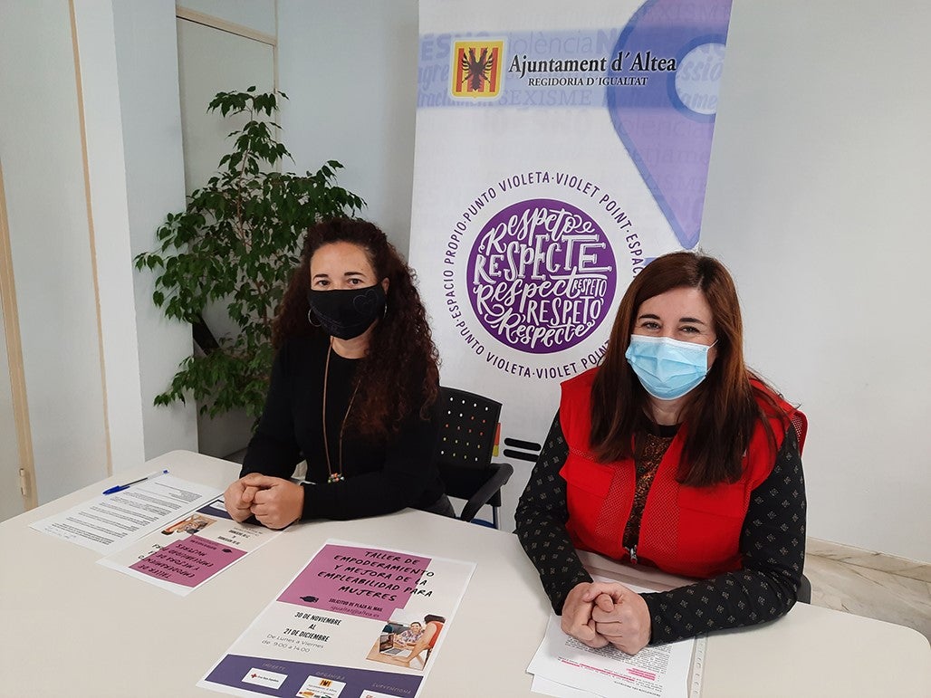 Altea prepara un taller de empoderamiento y mejora laboral de la mujer Altea prepara un taller de empoderamiento y mejora laboral de la mujer