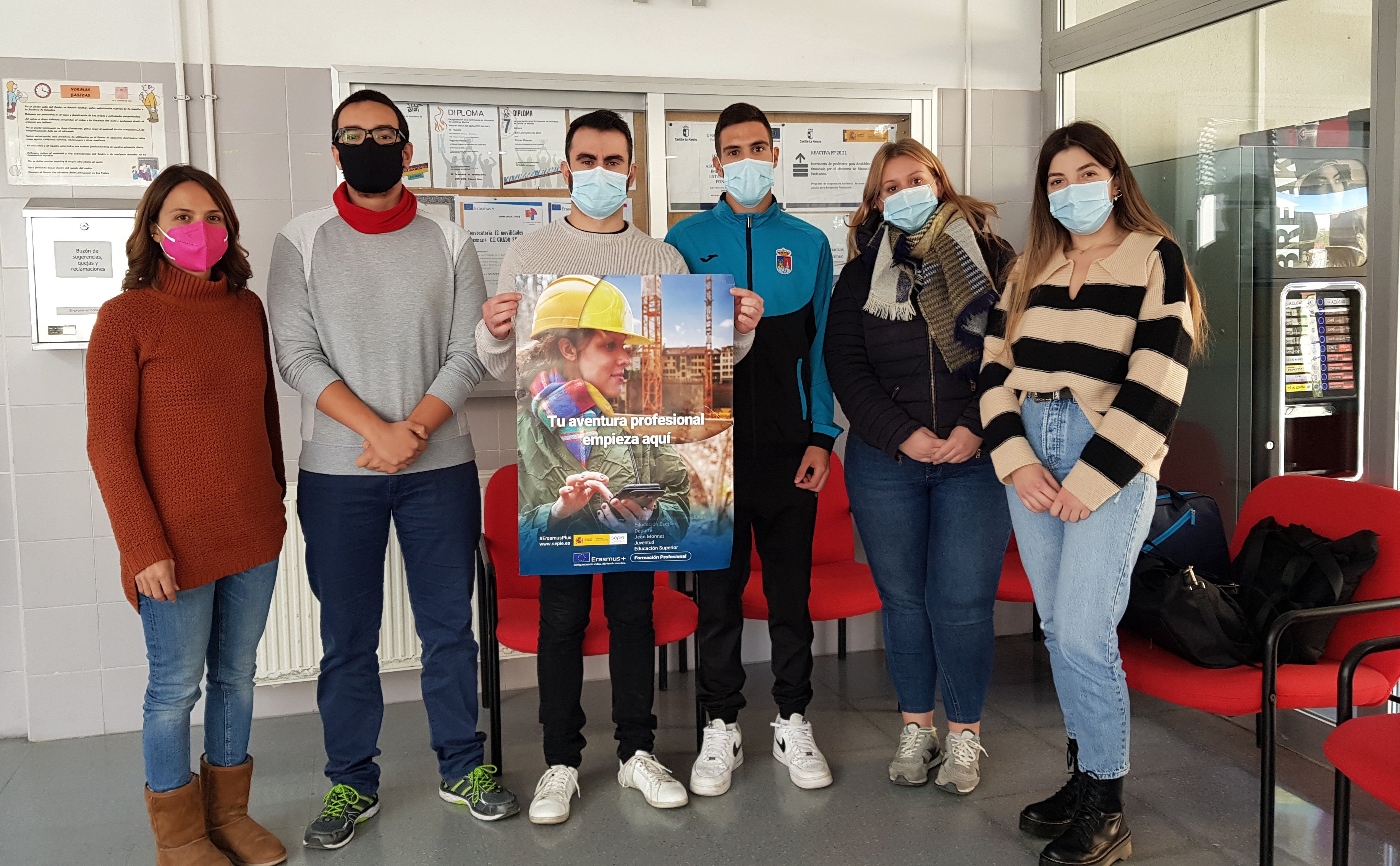 El IES Leonardo Da Vinci retoma las prácticas formativas en Europa El IES Leonardo Da Vinci retoma las prácticas formativas en Europa