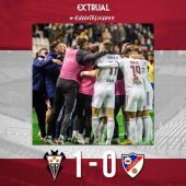 Victoria del Albacete ante el Linares (1-0)