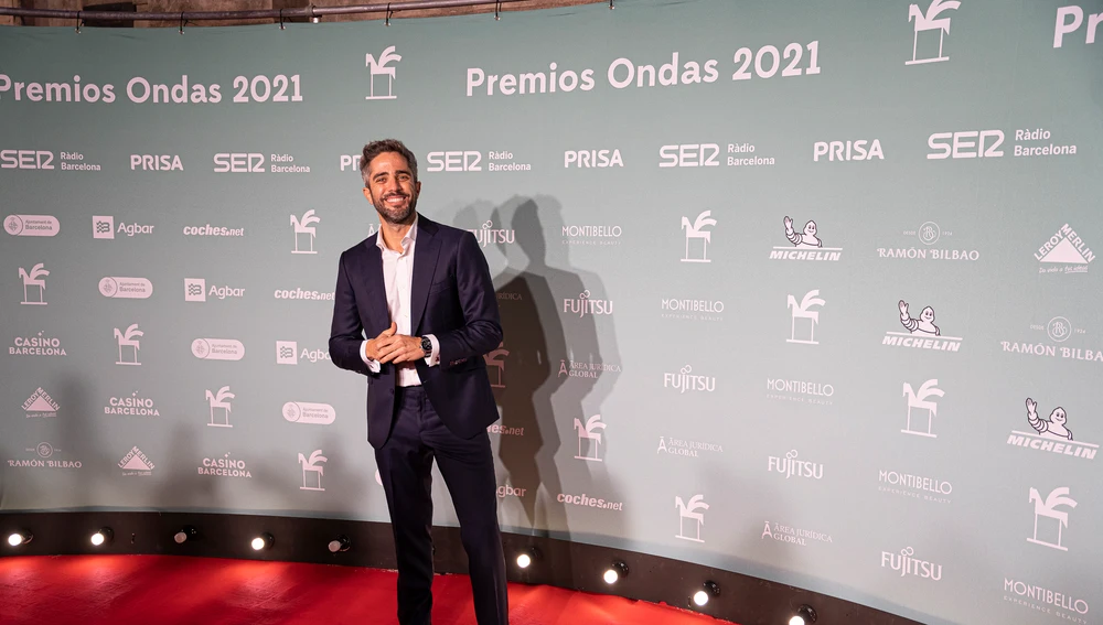Roberto Leal en la gala de los Premios Ondas