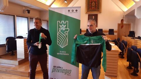Antonio Gallego y el concejal de cultura, Nacho Sánchez Antonio Gallego y el concejal de cultura, Nacho Sánchez