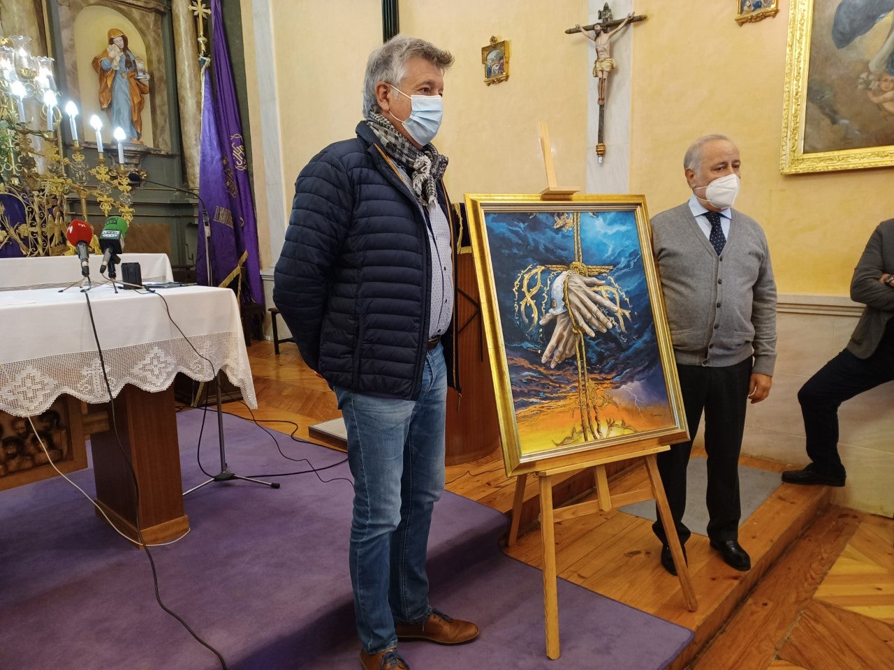 José María Manzano elabora el cartel de la Semana Santa 2022 José María Manzano elabora el cartel de la Semana Santa 2022