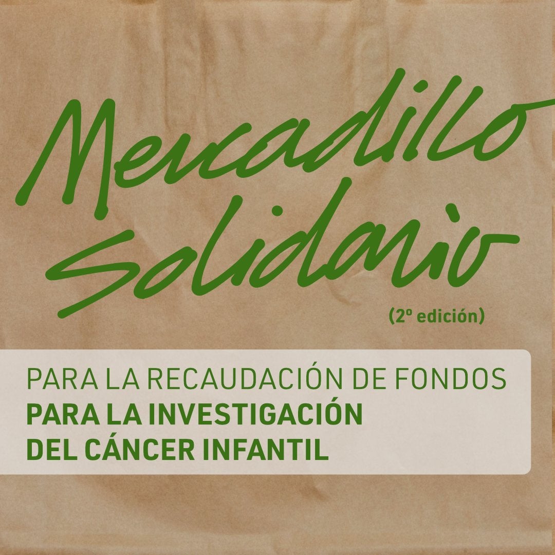 Mercadillo solidario para la investigación del cáncer infantil Mercadillo solidario para la investigación del cáncer infantil
