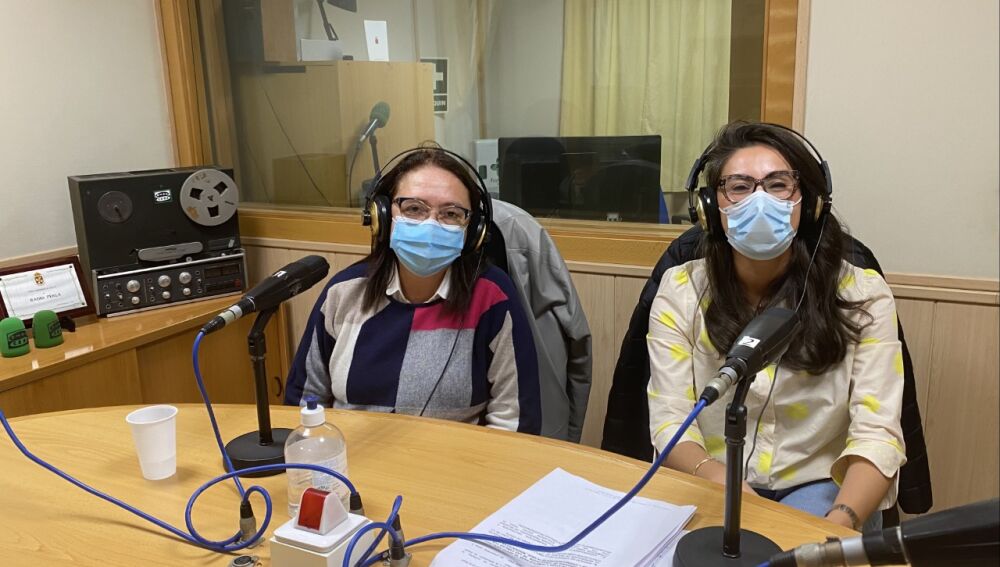 María del Mar Feria y Dunia Mohamed