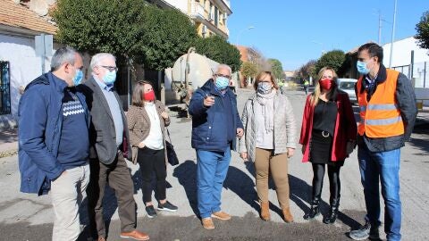 Visita delegada de la Junta a Pedro Mu&ntilde;oz