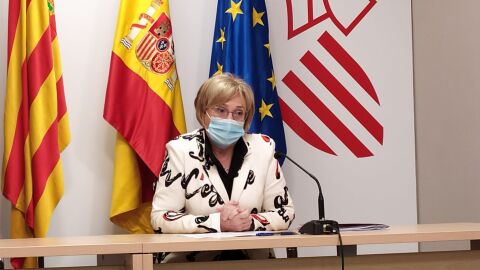 La Consellera de Sanidad, Ana Barceló, en la presentación de los presupuestos para el próximo año La Consellera de Sanidad, Ana Barceló, en la presentación de los presupuestos para el próximo año