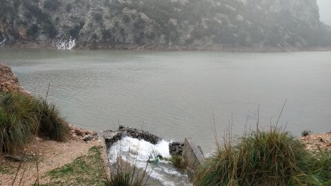 Embalse del Gorg Blau, en Mallorca. 