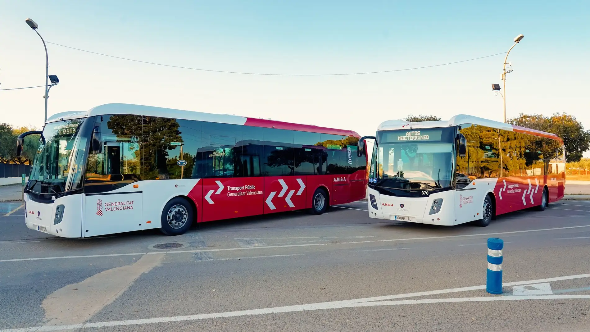 Así es el nuevo servicio de autobuses entre Vinaròs, Benicarló y Peñíscola