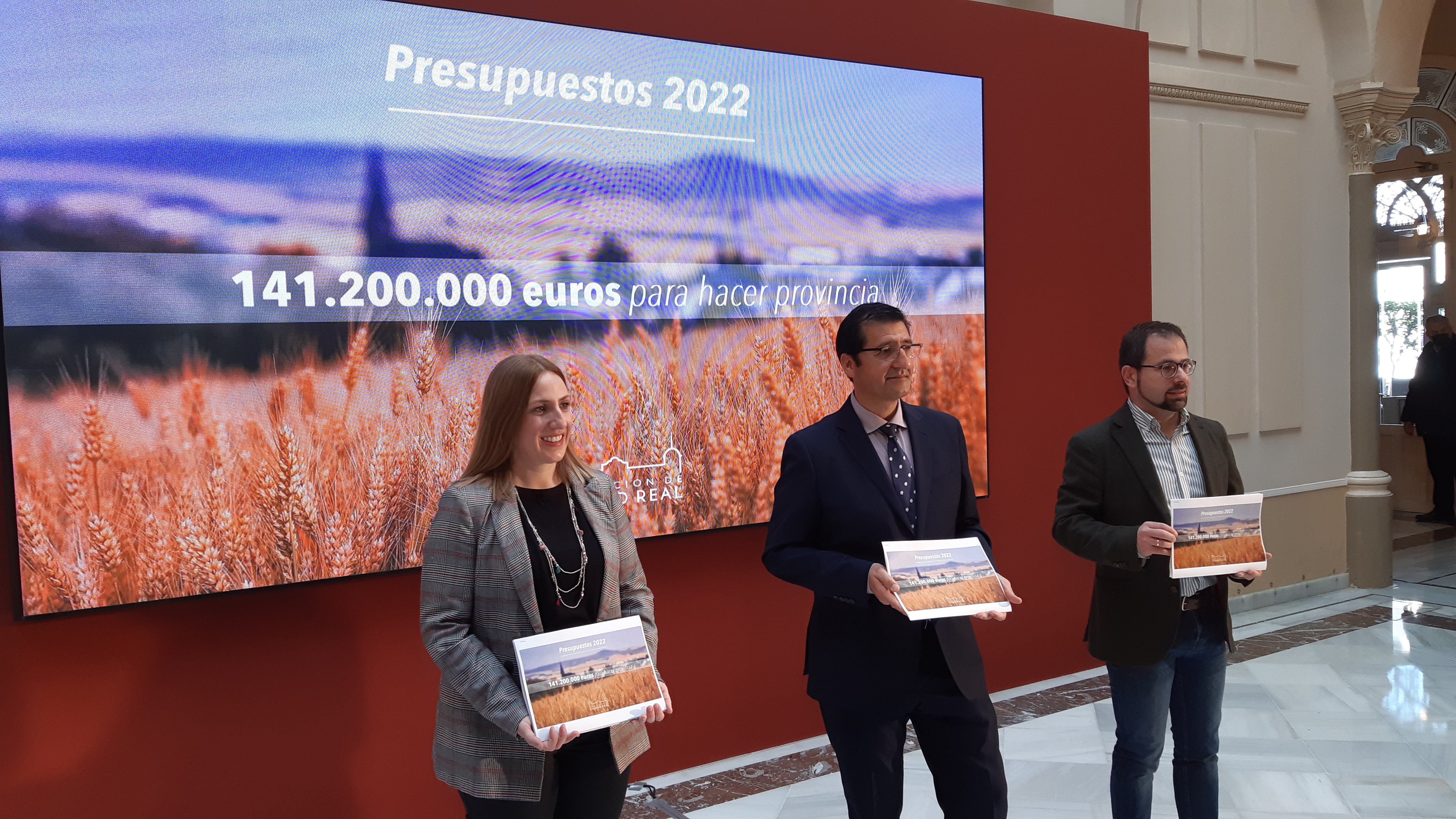 La Diputación de Ciudad Real presupuesta 141 millones para ser "la locomotora" de desarrollo económico de la provincia en 2022 La Diputación de Ciudad Real presupuesta 141 millones para ser "la locomotora" de desarrollo económico de la provincia en 2022