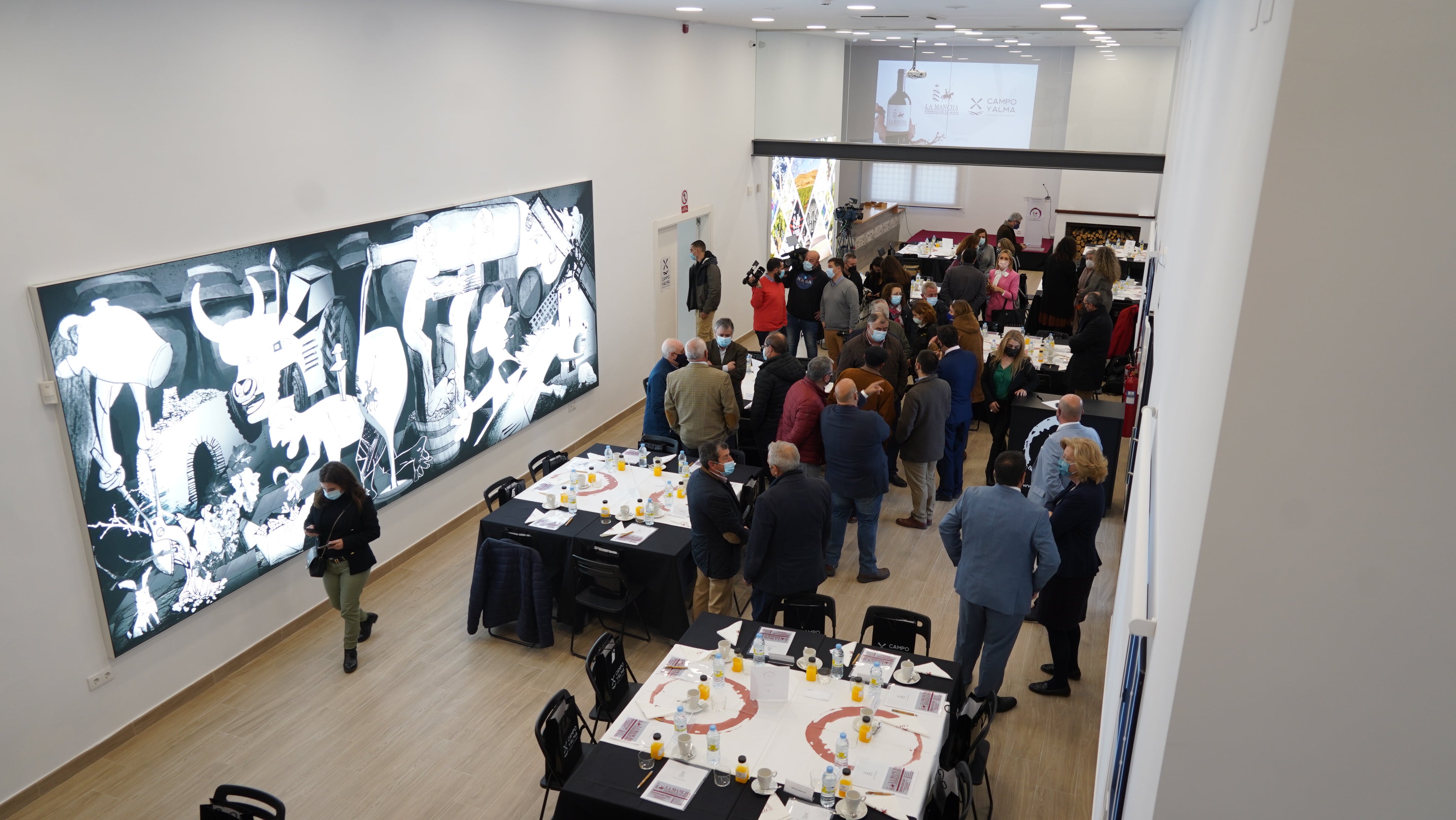 Campo y Alma se presenta en el nuevo edificio “Vinos del Quijote” de la Denominación de Origen La Mancha Campo y Alma se presenta en el nuevo edificio “Vinos del Quijote” de la Denominación de Origen La Mancha