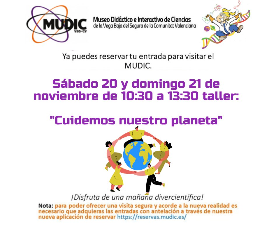 Juana Parres, directora área de Geología nos habla del taller "Cuidemos nuestro planeta" Juana Parres, directora área de Geología nos habla del taller "Cuidemos nuestro planeta"