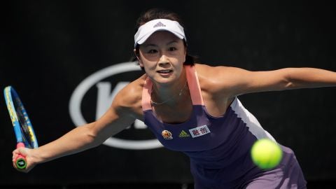 La tenista china desaparecida, Peng Shuai
