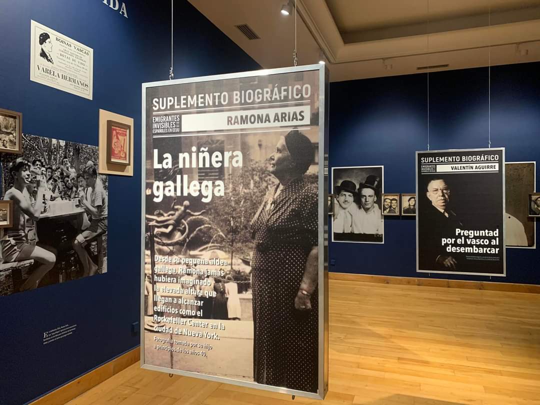 Llega a Gijón la exposición ‘Emigrantes invisibles' Llega a Gijón la exposición ‘Emigrantes invisibles'