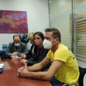 Reunión Comité con la ministra Reyes Maroto 