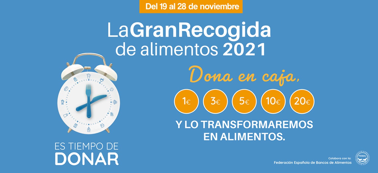 Mercadona participa en la Gran recogida de alimentos 2021 Mercadona participa en la Gran recogida de alimentos 2021
