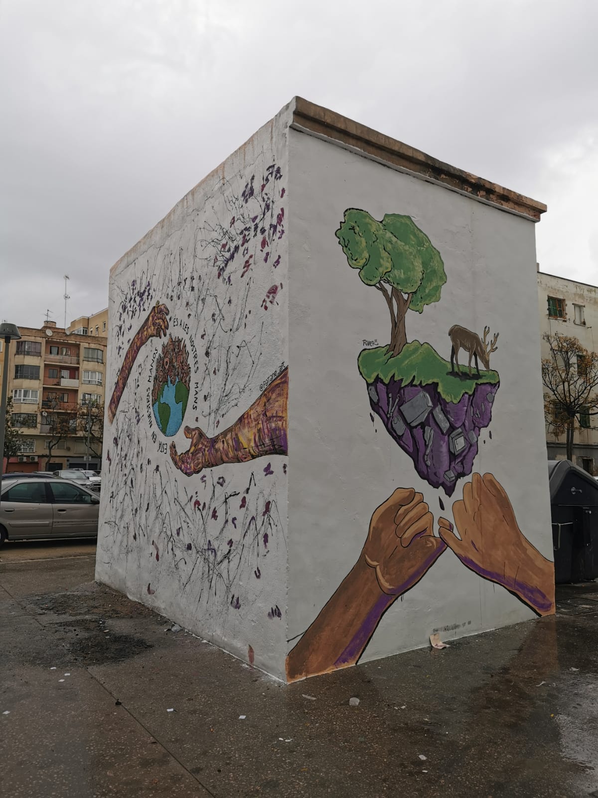 El arte urbano embellece el barrio de Corea El arte urbano embellece el barrio de Corea