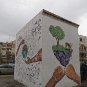 Camp Redó ha celebrado unas jornadas de arte urbano para embellecer el barrio, bajo el título 'Art urbà a Infant Pagà'.